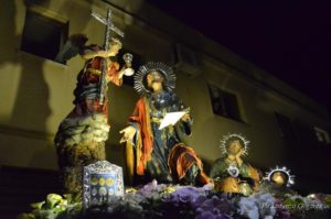 Processione dei Misteri di Trapani - Gesù nell'orto del Getsemani